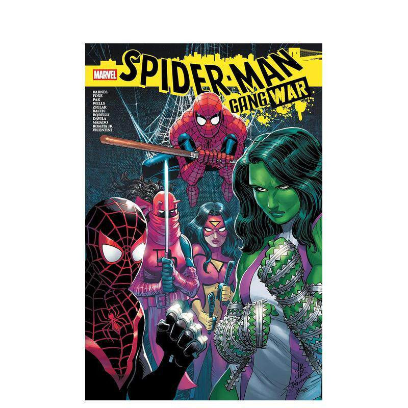 【预售】漫威漫画 蜘蛛侠:帮派战争 合集 Spider-Man: Gang War Omnibus 精装 英文漫画Marvel 漫威漫画 街头英雄 正版进口书