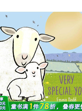 【预售】独一无二的你：闪亮春日童话 Very Special You 英文儿童插画故事绘本 进口童书Emma Dodd温情亲子绘本