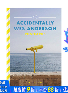 【现货】进口文创【明信片】偶遇韦斯安德森：26张明信片 Accidentally Wes Anderson Postcards 高颜值艺术文创 节日礼物