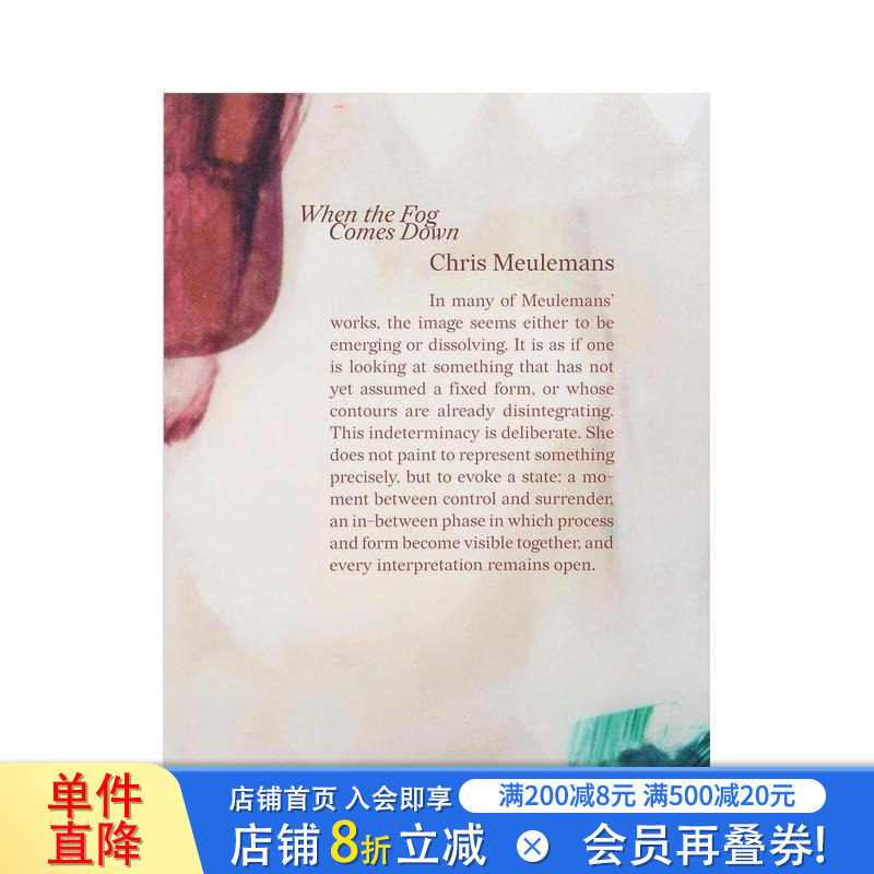 【预售】迷雾降临时：克里斯·穆勒曼斯 When the Fog Comes Down: Chris Meulemans 原版英文艺术画册画集 正版进口书