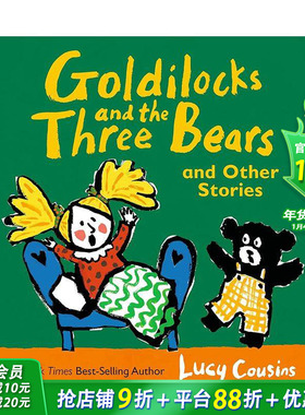 【预售】金发姑娘和三只熊及其他故事 Goldilocks and the Three Bears and Other Stories 英文儿童故事绘本 进口童书