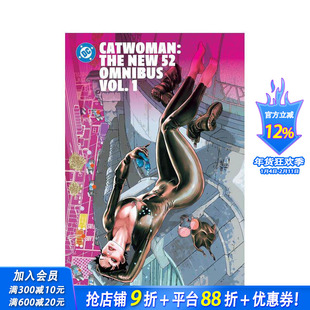 【预售】(预计3月出版)猫女：新52合集 卷1 Catwoman: The New 52 Omnibus Vol. 1 原版英文漫画书 正版进口书