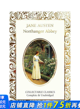 【现货】英文原版 诺桑觉寺 【Flame Tree Collectable Classics】Northanger Abbey 英文小说 正版进口书籍 善优图书