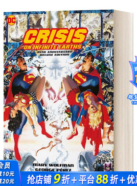 【预售】DC漫画 无限地球危机 35周年纪念版 精装 Crisis on Infinite Earths 35th Anniversary 英文漫画原版进口【善优图书】