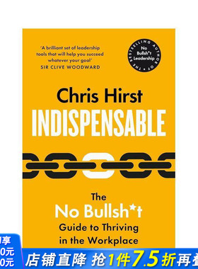 【预售】不可或缺：职场成功指南 Indispensable: The No Bullshit Guide to Career Success 原版英文商业行销 正版进口书