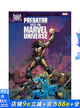 【预售】漫威漫画 铁血战士屠杀漫威宇宙 Predator Kills The Marvel Universe 原版英文漫画书 漫威Marvel 正版进口书