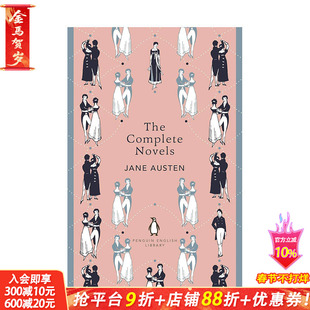 【预售】简奥斯汀代表作合集 【The Penguin English Library】The Complete Novels of Jane Austen 原版英文文学小说 正版进口书
