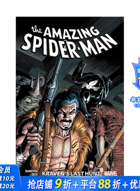 【现货】英文漫画 漫威:超凡蜘蛛侠：猎人猎人克莱文的最后狩猎 Amazing Spider-man: Kraven's Last Hunt 正版进口书籍