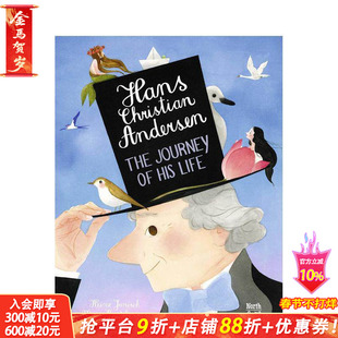 【现货】【2024安徒生作家奖Heinz Janisch】安徒生的奇迹人生 Hans Christian Andersen 英文儿童插画故事绘本 进口童书