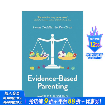 【预售】循证育儿 Evidence-Based Parenting 原版英文心灵励志 正版进口图书