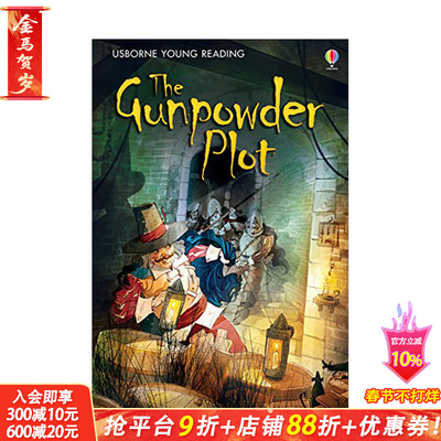 【预售】The Gunpowder Plot 火药阴谋 英文原版儿童故事阅读 Usborne【善优童书】