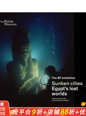 【现货】沉没的城市：埃及失落的世界 Sunken Cities: Egypt's Lost Worlds 原版英文人文历史 正版进口书