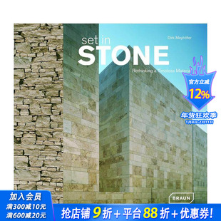 【预售】镌刻于石 set in stone 原版英文艺术画册画集 正版进口书