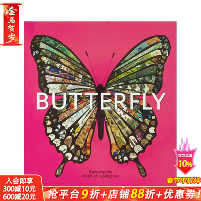 【预售】蝴蝶：探索鳞翅目昆虫的世界 Butterfly: Exploring the World of Lepidoptera 原版英文艺术画册画集 正版进口书