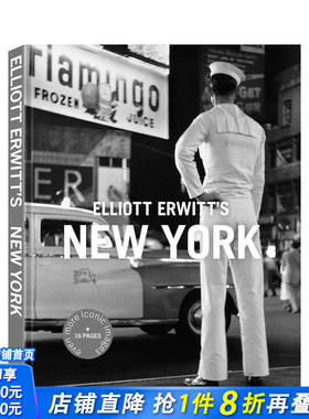 【现货】艾略特·厄威特的纽约（新版） Elliott Erwitt’s New York 原版英文摄影 正版进口书