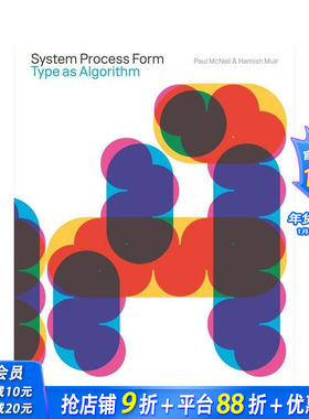 【现货】MuirMcNeil字体系统：作为算法的字体System Process Form:Type as Algorithm 英文设计 正版进口图书