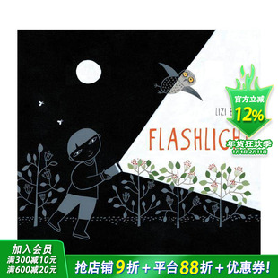 【预售】你看见了什么? Flashlight 英文儿童插画科普故事绘本 进口童书