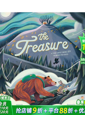 【预售】宝藏：意想不到的寻宝之旅 The Treasure: A Story About Finding Joy in Unexpected Places 英文儿童插画绘本进口童书