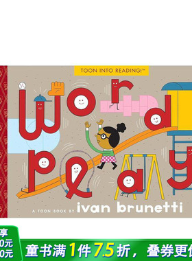 【预售】词汇之乐（TOON Level 1）（平装版） Wordplay 3岁+英文儿童分阶阅读绘本 认知启蒙进口童书