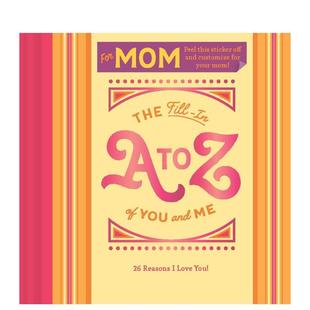 Mom 進口書 填字游戲：給媽媽 Fill For 正版 The You and 原版 英文生活綜合 預售