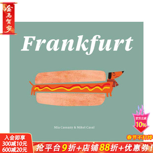【预售】法兰克福 Frankfurt 英文儿童插画故事绘本 进口童书