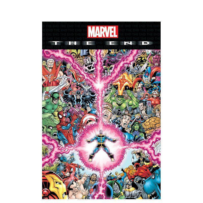 【现货】漫威漫画 漫威经典大事件灭霸终局合集 Marvel: The End Omnibus Jim Starlin Cover 精装 英文漫画 正版进口书
