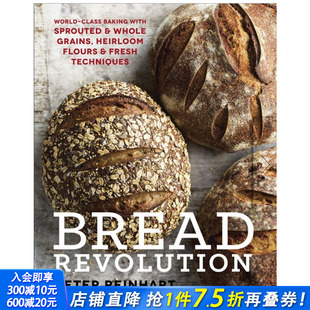英文原版 Revolution面包革新 Bread 餐饮图书 现货