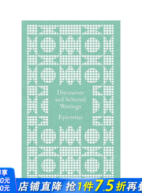 【预售】论说集与文选：古希腊斯多葛派哲人爱比克泰德 Discourses and Selected Writings 原版英文文学 正版进口书
