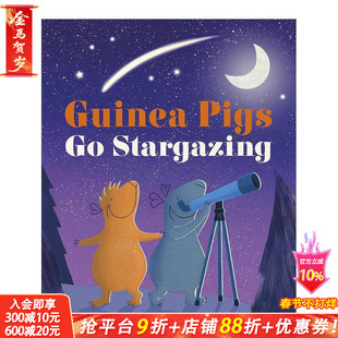 【现货】天竺鼠学习观星Guinea Pigs Go Stargazing DK出版 3-6岁英语启蒙幽默趣味绘本 英文原版进口 善优图书