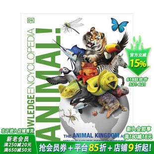 【预售】英文原版 动物知识百科全书 Knowledge Encyclopedia Animal! 儿童英语绘本图画书 DK 进口图书 善优童书