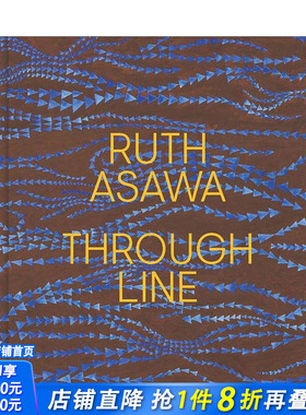 【预售】露丝·阿萨瓦的手中线 Ruth Asawa Through Line 原版英文艺术画册画集 正版进口书籍 善优图书