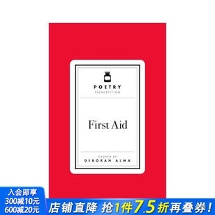 First 进口书 诗歌处方 正版 英文诗歌 Aid Prescription Poetry 急救 预售