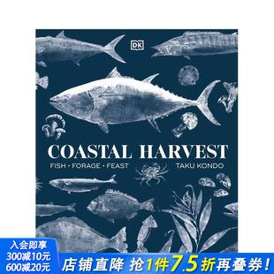 饲料 Harvest 现货 鱼类 英文餐饮生活美食 进口书 原版 盛宴 海岸丰收： Forage Fish Coastal 正版 Feast