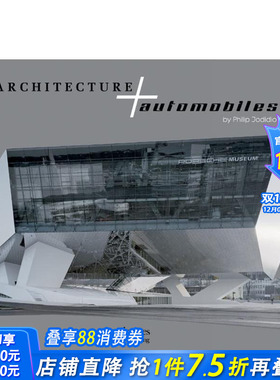 【预售】建筑与汽车 Architecture and Automobiles 原版英文工业产品设计 正版进口书