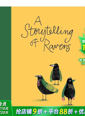 【现货】A Storytelling of Ravens 乌鸦的故事 英文原版儿童绘本