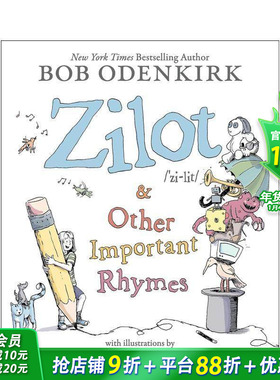 【预售】【2023巴诺书店年度图书终选名单】Zilot和其他重要韵律 Zilot & Other Important Rhymes 英文儿童插画故事绘本 进口童书