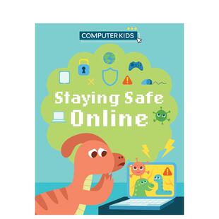 【现货】电脑儿童：在线安全 Computer Kids: Staying Safe Online 英文儿童插画故事绘本 进口童书