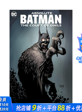 【预售】英文原版 *对蝙蝠侠：猫头鹰法庭（2023版） Absolute Batman: The Court of Owls (2023 Edition) 英文进口原版书籍