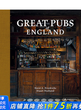 【现货】英文原版 英格兰酒馆圣地：从家乡到北部的 50 家旅馆 Great Pubs of England  正版进口图书画册