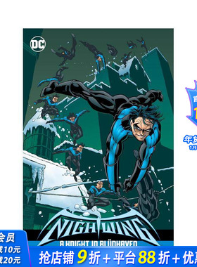 【现货】夜翼：布鲁德黑文的骑士纲要苐一册 Nightwing: A Knight in Bludhaven Compendium Book One 原版英文漫画书 正版进口书