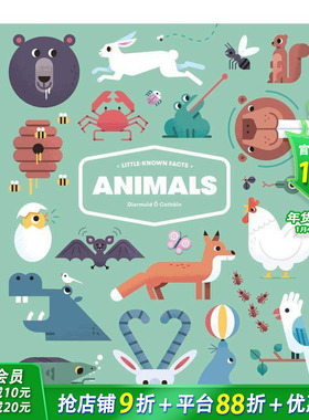 【现货】Little-known Facts罕为人知的事实 动物Animals 趣味知识英文儿童绘本【善优童书】