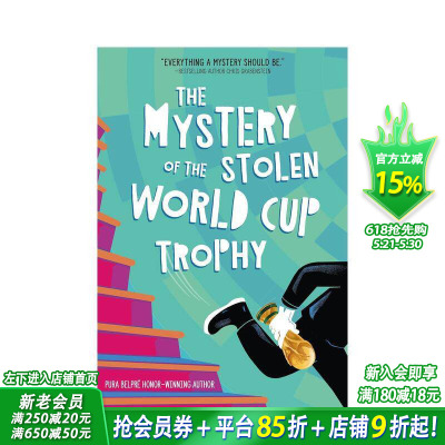 【预售】被盗世界杯奖杯之谜（精装） The Mystery of the Stolen World Cup Trophy 英文故事书 拓展阅读 优秀青少年侦探小说