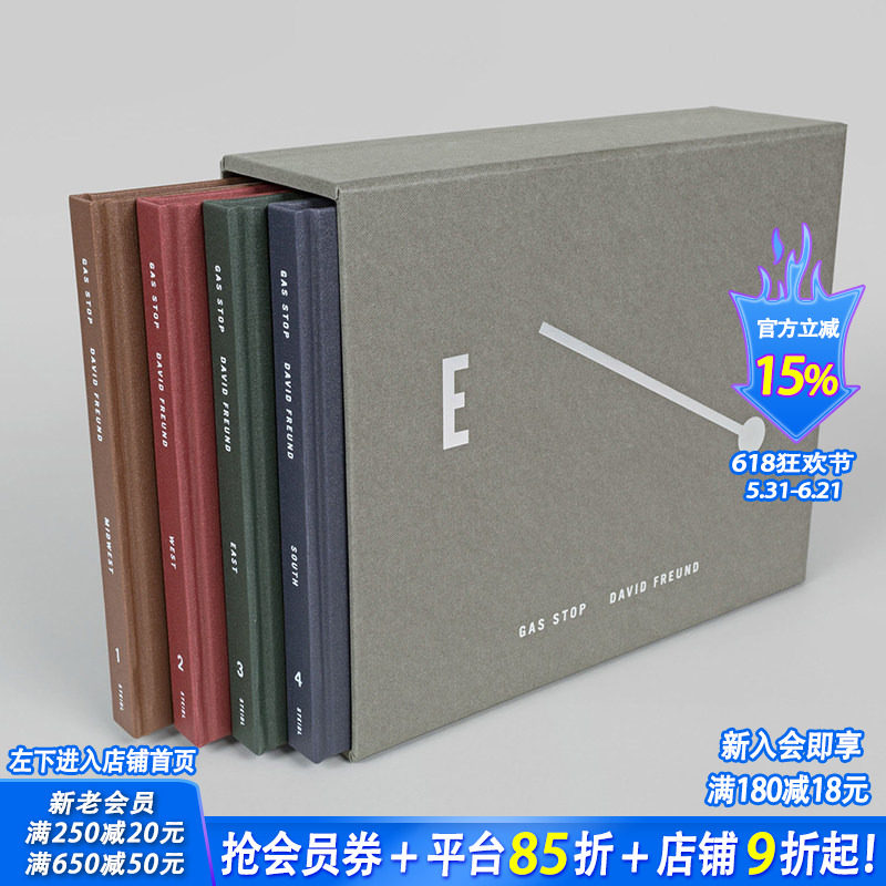 【预售】大卫·弗罗因德：加油站 David Freund: Gas Stop 原版英文摄影作品集 正版进口书