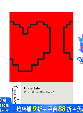 【预售】地下传说：一款游戏能否带来希望？ Undertale 原版英文社会科学 正版进口书
