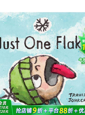 【现货】一片雪花 Just One Flake 原版英文儿童插画绘本 进口图书