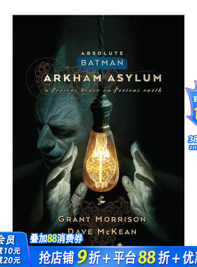 【现货】蝙蝠侠：阿卡姆疯人院（新版） Absolute Batman: Arkham Asylum (New Edition) 原版英文漫画书 正版进口书