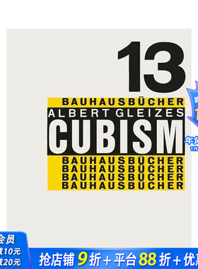 【预售】立体主义 【Bauhausbücher 13】Cubism 原版英文综合设计 正版进口书