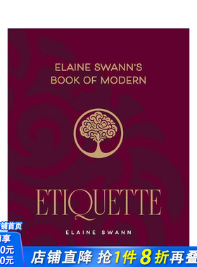 【预售】伊莱恩·斯旺现代礼仪指南 Elaine Swann's Book of Modern Etiquette 原版英文生活综合 正版进口书