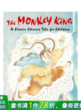 【预售】美猴王 The Monkey King 英文儿童故事绘本 进口童书
