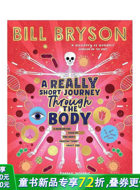 【现货】【安万特奖得主Bill Bryson】人体的短途旅行 A Really Short Journey Through the Body 原版英文儿童插画绘本 进口图书